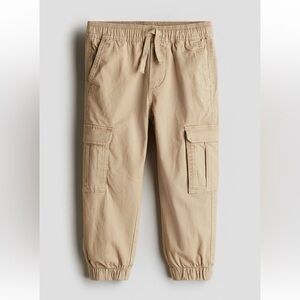 H&M Kids NEW NWT Boys Tan Cargo Pants